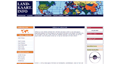 Desktop Screenshot of landkaart.info
